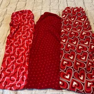 NWT OS Lularoe Leggings Valentine